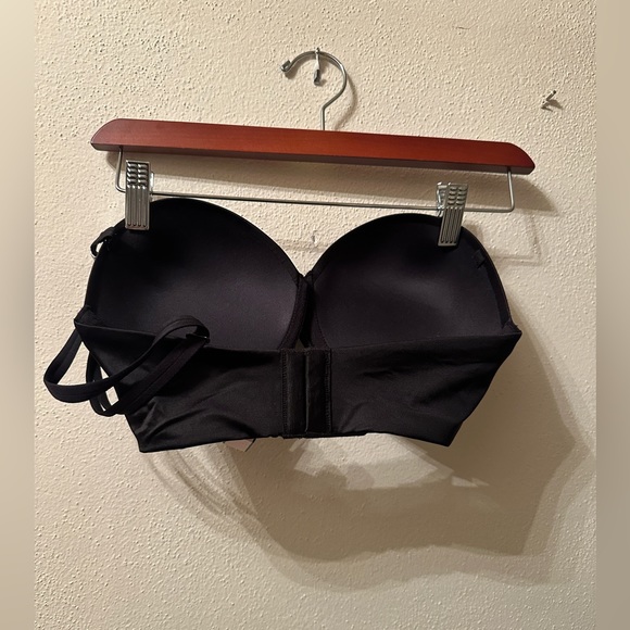 Black Victoria’s Secret multiway strapless bra NWT 32DD small snag - Picture 8 of 8
